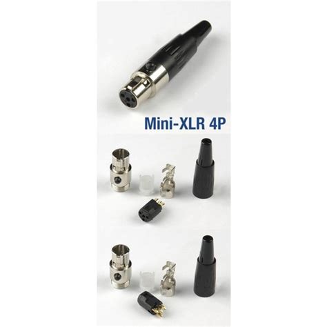 Mykablo 4 Pin Mini Xlr Dişi Konnektör Fiyatı Taksit Seçenekleri