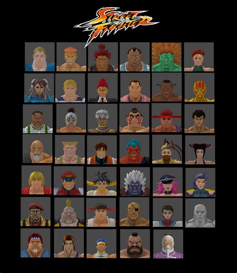 Street Fighter Characters By Simpleguyfa On Deviantart