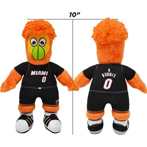 Bleacher Creatures Nba Miami Heat Mascot Burnie 10 In Plush Figure