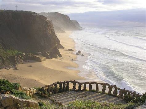 Praia De Santa Cruz Silveira Torres Vedras In Portugal Treppen