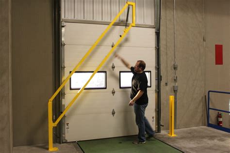 Loading Dock Safety Gate Prevents Falls From Docks Bays And Exposed