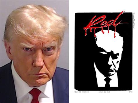 People Are Editing Donald Trumps Mugshot Onto Famous Album Covers