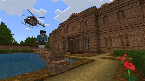 Dirt Mansion By Cubed Creations Minecraft Marketplace Map Minecraft