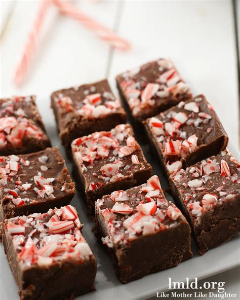 Peppermint Fudge Like Mother Like Daughter