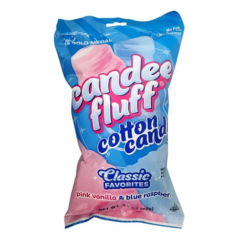Cotton Candy Pre Bagged Candee Fluff® Cotton Candy Gold Medal 3051