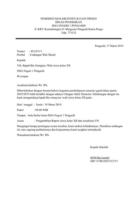 Surat undangan tidak resmi adalah surat undangan yang biasanya dibuat oleh seseorang atau individu dalam rangka mengundang atau mengajak penulisan jenis surat undangan tidak resmi lebih luwes dan tidak terlalu dibatasi. Download 11 Contoh Surat Undangan Resmi dan Tidak DOC