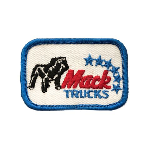 Mack Trucks Small Authentic Vintage Patch Vintage Patches Mack