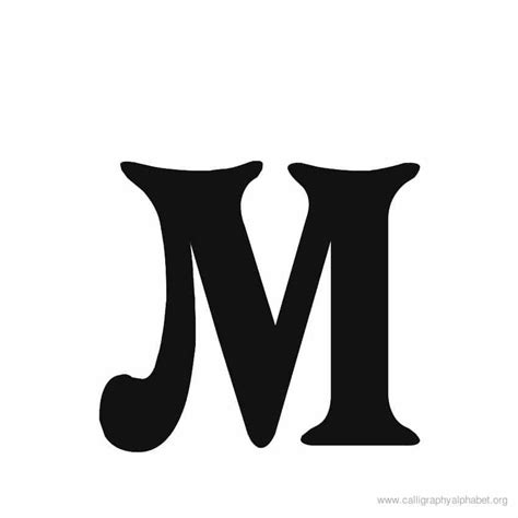 Calligraphy Alphabet Victorian M Calligraphy Letters Alphabet Alphabet