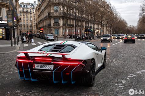 Topspot Lamborghini Centenario In Paris