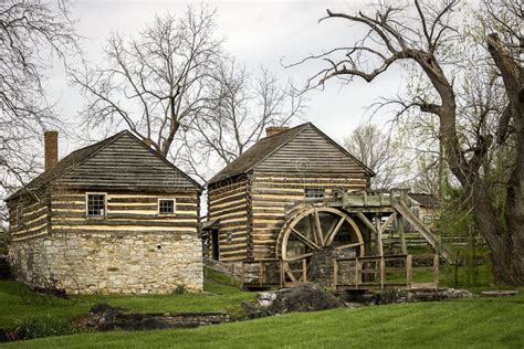 Old Grist Mill Stock Photo Image Of Beauty History 79627038