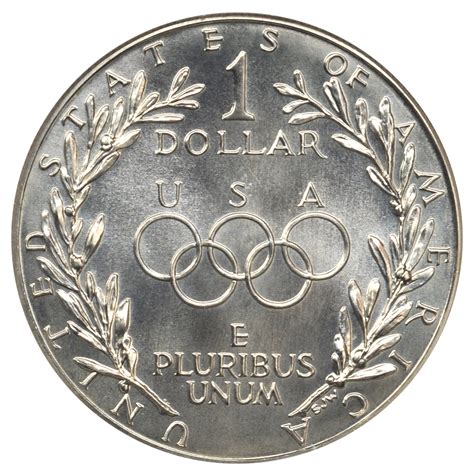 Value Of 1988 1 Olympic Silver Coin Sell Silver Coins