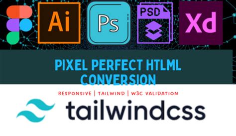 Convert Psd Adobe Xd And Figma To Html Using Tailwind Css Or Hot Sex