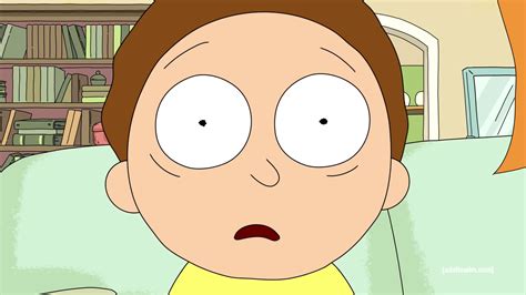 The Look On Mortys Face A Cartoon Has Never Made Me