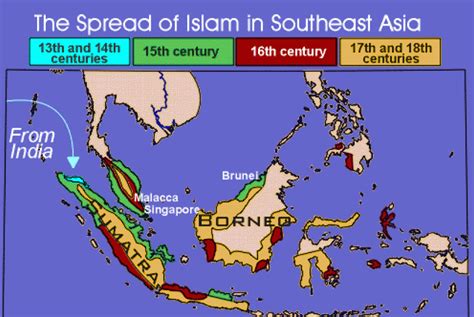 Menggambar Peta Penyebaran Islam Di Indonesia Beserta Penjelasannya Visit Banda Aceh