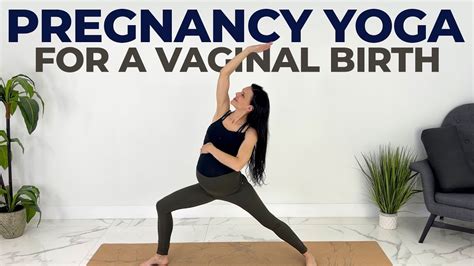 pregnancy yoga and exercises to prepare for vaginal delivery 30 minute prenatal yoga youtube
