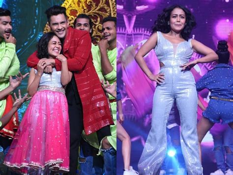Indian Idol 11 Photos Neha Kakkar Aditya Narayan Leave The Stage Burning With Their Stunning
