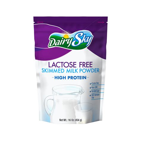 Dairysky Skim Milk Powder Lactose Free 16 Oz Dry Powdered Milk Non