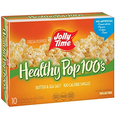 Jolly Time Healthy Pop Butter Minis 100 Calorie Mini Microwave Popcorn