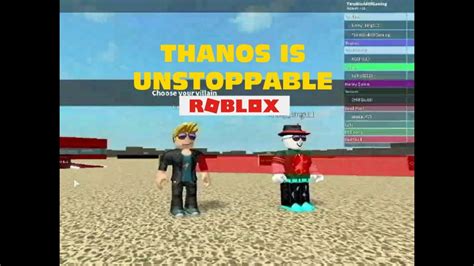 Thanos Is Unstoppable Super Villain Tycoon Roblox Youtube