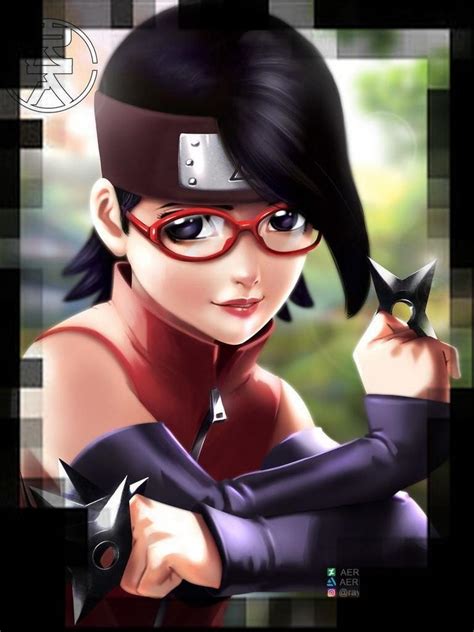 Descarga De Apk De Sarada Uchiha Wallpaper Art Para Android