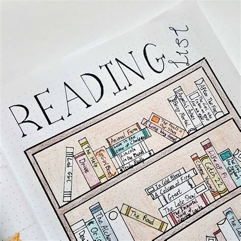 Reading Tracker Bullet Journal Ideas Movies Tv Shows Too Life S Carousel