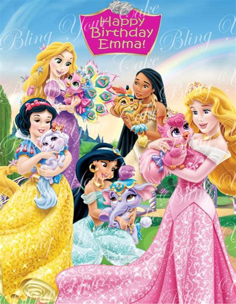 Free princess palace pets coloring page of river. Disney Princess Palace Pets Edible Icing Sheet Cake Decor ...