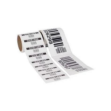 Printed Label Thermal Barcode Label Manufacturer From Chennai