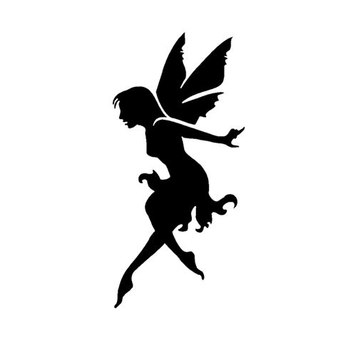 Sitting Fairy Silhouette At Getdrawings Free Download
