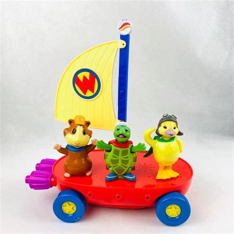 Wonder Pets Talking Light Up Flyboat Includes Characters Ming Ming
