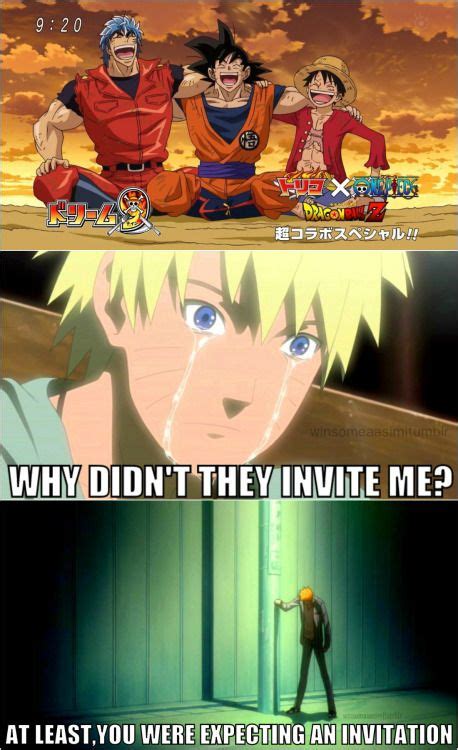 crossovers… they aren t invited for one bleach freak anime funny funny naruto memes anime