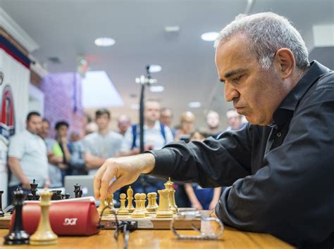 Garry Kasparov Returns To Chess For Us Tournament Kasparov