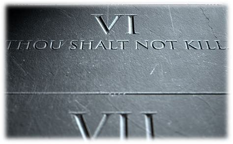 Exodus 2013 Do The Ten Commandments Say “thou Shalt Not Kill” Or