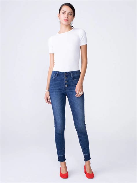 Olivia Peak High Rise Skinny Jeans Unpublished Stylefav
