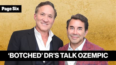 Botched Docs Terry Dubrow Paul Nassif Plastic Surgery Trends Ozempic Shaming