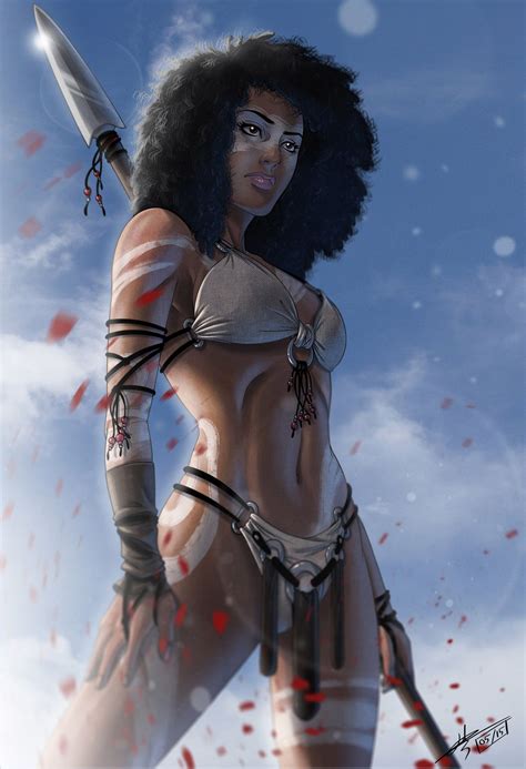 Black Women Art Black Art Pictures Warrior Woman