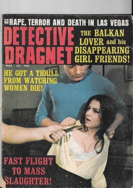 March 1969 Detective Dragnet Vintage Crime Magazine Ebay