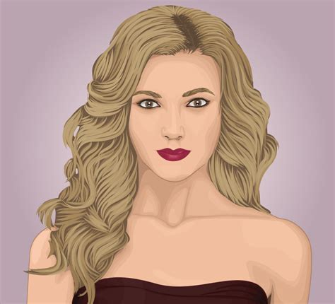 Woman Portraits Adobe Illustrator On Behance