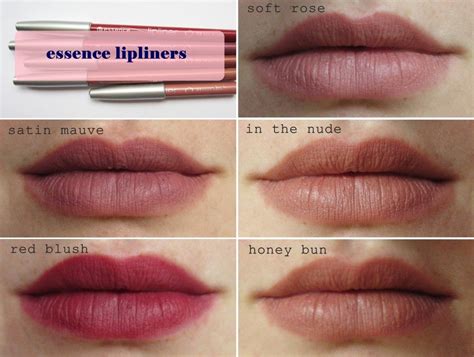 Essence Lip Liner Review All Of These Look So Pretty And Are