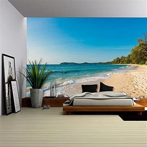 Wall26 Tropical Beach Removable Wall Mural Self Adhesive Large