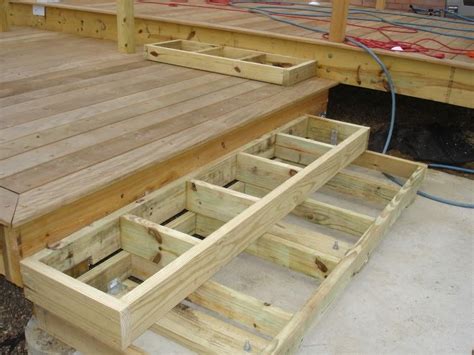 Deck Stairs 1 How To Build Deck Stairs Pictures To Pin On Pinterest
