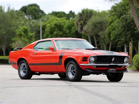 1970 Ford Mustang Boss 302 And 429 Wallpapers