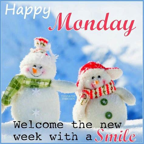 Happy Monday Winter Monday Greetings Monday Morning Wishes Happy