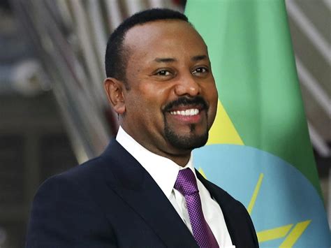 Nobel Peace Prize Winner 2019 Ethiopian Prime Minister Abiy Ahmed Ali