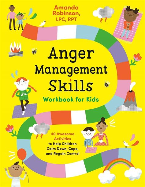 Anger Management Skills Workbook For Kids 40 Awesome Activities To
