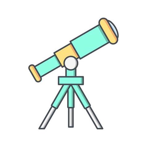 Find images in png and svg with transparent background. Telescope Vector Icon - Download Free Vectors, Clipart ...