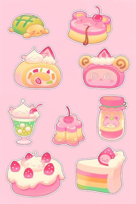 Cute Food Drawings Cute Kawaii Drawings Cute Little Drawings Stickers Kawaii Food Stickers