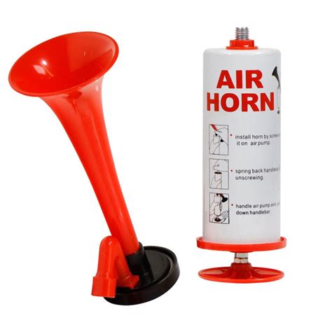 Emergency Air Horn To Sound The Alarm Pump Action No Gas Required