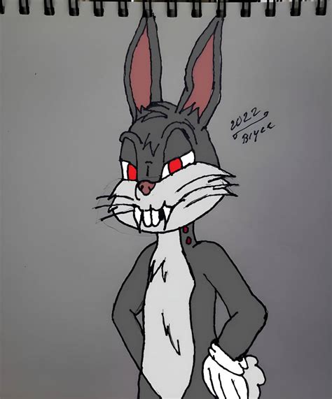 Looney Fangy Tunes Vampire Bugs Bunny By Sirducksworthythe3rd On