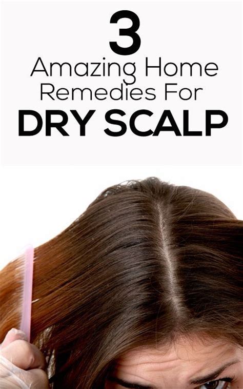 3 Amazing Home Remedies For Dry Scalp Thick Hair Remedies Dry Scalp