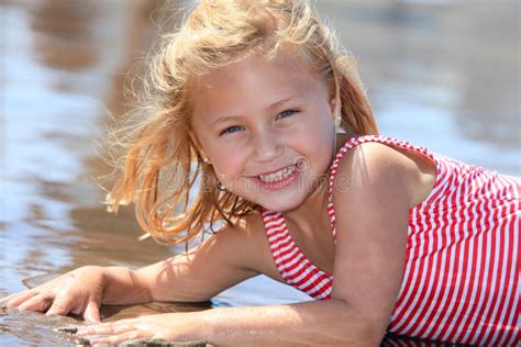 Summer Girl Stock Image Image Of Children Kids Beach 24263937